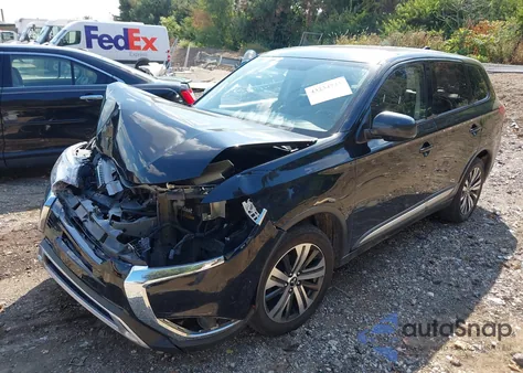 2019 Mitsubishi Outlander Es из США, поврежденный, VIN JA4AZ3A33KZ017646